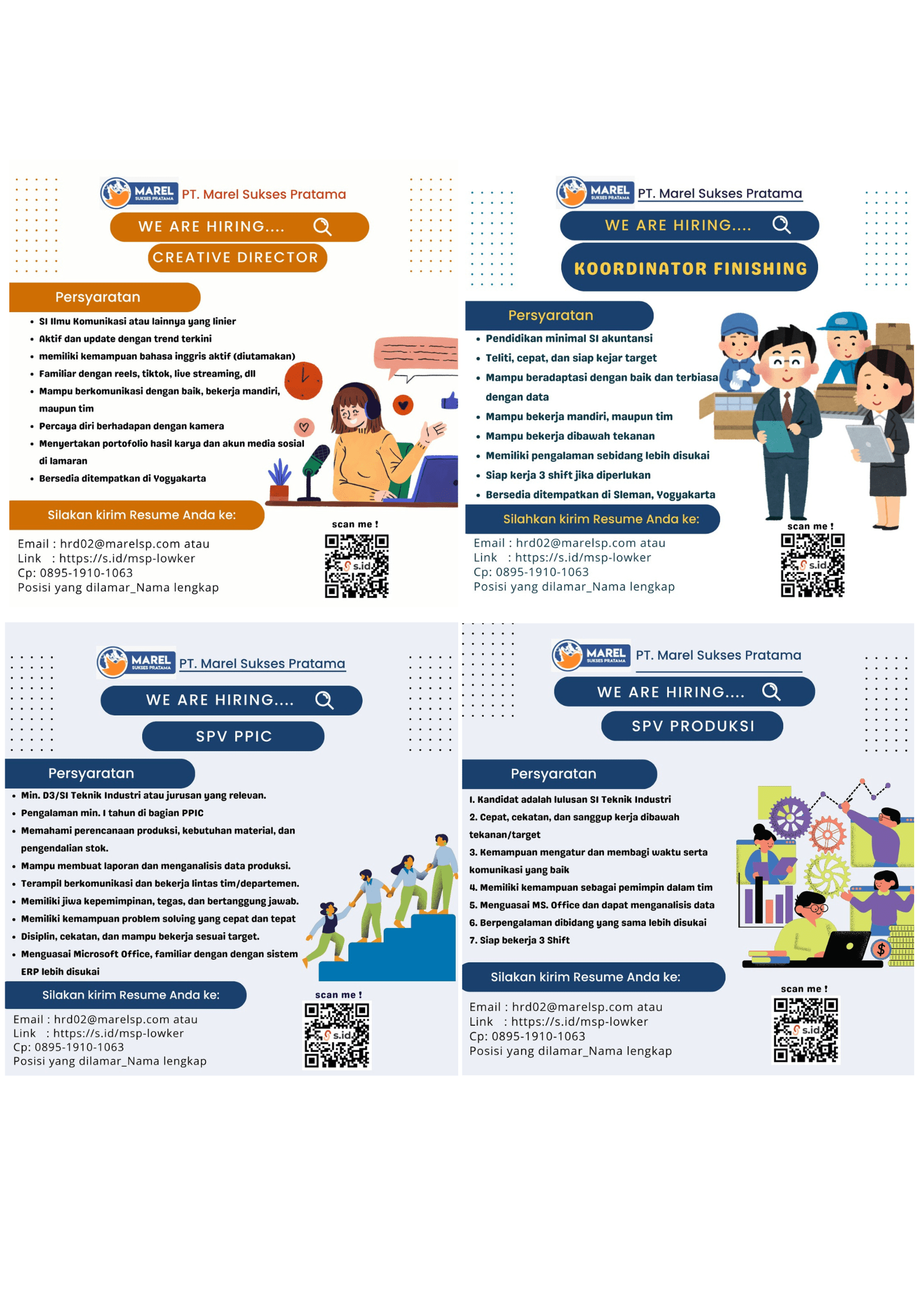 Lowongan kerja pt marel